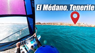 1 Day as a WINDSURF TOURIST in El Médano Tenerife  Spotguide [upl. by Aushoj832]