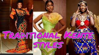 40 traditional Kente stylesGhana 🇬🇭 traditional marriage attire kentestyles kenteinspiration [upl. by Bunting]