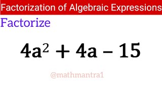 FACTORING QUADRATIC TRINOMIALS  GRADE 8 MATHEMATICS Q1 [upl. by Folger]