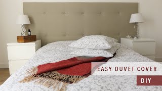 how to sew a duvet cover  bedding set ep 1 [upl. by Aristotle]