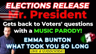 Emma Bunton  What Took You So Long  US Presidential Campaign Parody  Answering With Music [upl. by Dallman]