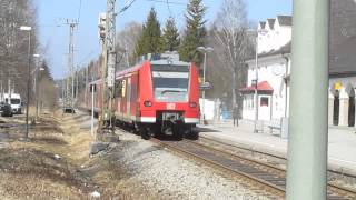 Br 425 in Penzberg und Unteraurach  2012 [upl. by Ahen195]