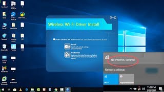 How to Install Any Laptop WiFi Driver without Internet for Windows 1087 [upl. by Ethbin]