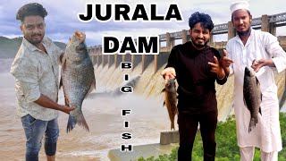 JURALA DAM BIG fish vlogging fish [upl. by Alehcim]