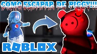 😈🐷ROBLOX PIGGY 😱😨 ¿¿Cómo ESCAPAR de PEPPA  🤔 [upl. by Roxi]