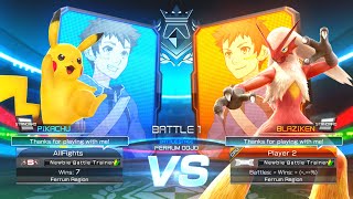 Pikachu vs Blaziken  Pokkén Tournament DX [upl. by Oiromed]