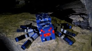 LEGO Cave Spider  Minecraft [upl. by Llohcin]