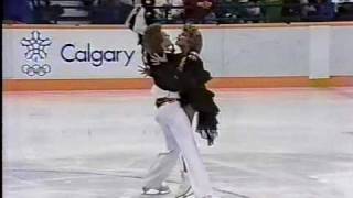 Bestemianova amp Bukin Бестемьянова и Букин URS  1988 Calgary Ice Dancing OSP US ABC [upl. by Azilem]