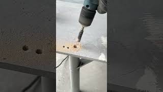 Hengchang Tools Vacuum Brazing Diamond Hole Opener Field Experimental Videotools cuttingtool [upl. by Ainessej]