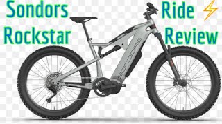 Sondors Rockstar Ebike ⚡️Ride and Review [upl. by Ahmad546]