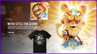 WUKONG FIGURINE SUMMONER ICON AND TEE  OFFICIAL RIOT GAMES MERCH [upl. by Lemyt]