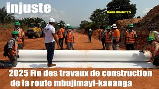 RN1MbujimayiKananga2025 Fin des travaux de construction de la route [upl. by Margo]