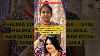 ❤️‍🩹 HALIMAXONNI FARZANDLARI BILAN OTKAZGAN SONGI KUNLARI onam ona rekk reels trend funny [upl. by Eilzel]