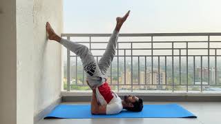 How to do Halasana for Beginners  Yoga pose for Digestion and weight loss The Corporate Yogi [upl. by Bowe]