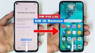 Huawei P40 Lite JNYLX1 Huawei ID RemoveHuawei ID BypassFRP BypassHuawei Nova 7i ID Unlock [upl. by Blain681]