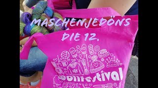 Maschenjedöns die 12 Wollfestival und Gewinnspiel [upl. by Suidaht]