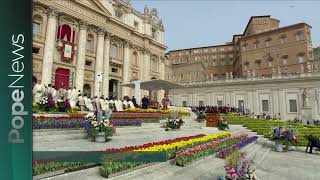 La festa della Pasqua  Pope News 02042024 [upl. by Sharman]