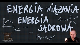 Miniatura Energia wiązania a energia jądrowa  Fizyka Rozszerzona z Fizyki [upl. by Aleek]