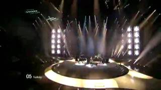 Eurovision 2011  TURKEY  Yüksek Sadakat  Live It Up 1st Semi Final [upl. by Lleznod]