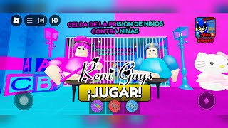 BOYS VS GIRLS PRISIÓN RUN🩷💙ROBLOX 👧🏻🧒🏻 [upl. by Onateag]