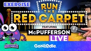 Can You Run the Red Carpet  Activities For Kids  Exercise  GoNoodle [upl. by Carrel406]