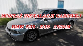 Montaż LPG w BMW 525 E39 instalacja gazowa BRC Sequent PlugampDrive Plus od ARG Łódź [upl. by Anekam537]