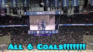 ALL 6 LEAFS GOALS LIVE Vs Los Angeles Kings October 16th 2024 [upl. by Birch]