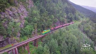 White Pass Railroad Summit Excursion  Skagway Alaska [upl. by Eatnom]