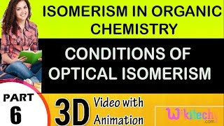 conditions of optical activity isomerism in organic chemistry class 12 chemistry subject cbse [upl. by Ittak]