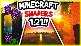 🍉LOS 10 Mejores SHADERS para MINECRAFT 121 GAMA BAJA MEDIA y ALTA SHADERS BEDROCK PE 121 [upl. by Assiralc]