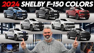 EVERY COLOR AVAILABLE ON THE 2024 SHELBY F150 OFFROAD [upl. by Stromberg]