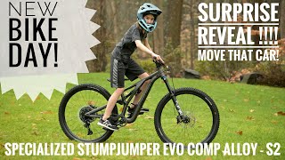 New Bike Day  The Big Reveal 2022 Specialized Stumpjumper Evo Comp Alloy [upl. by Dasie]