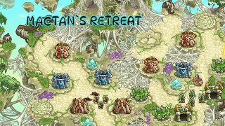 Kingdom Rush Origins  Mactans Retreat  Veteran 3 Stars [upl. by Seabrook]