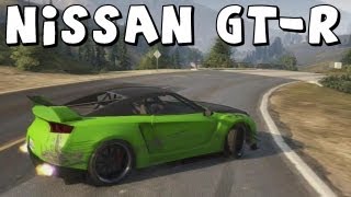 Grand Theft Auto 5  How To Get The Nissan GTR In Singleplayer  GTR Customization [upl. by Karena]