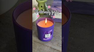 Amazon pinteresty finds scented candle  miniso candle 🌸pinterestaesthetic amazonfinds [upl. by Archy]