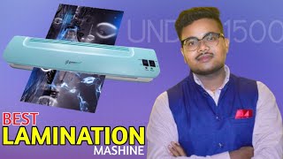 GrowLam Lamination Machine Unboxing And Review Video  Under ₹1500 🤑  Low Power ⚡ Shop And Home [upl. by Eelam]