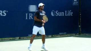 Verdasco Hitting with Darren Cahill [upl. by Palgrave]