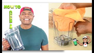 How to Clean the Vitamix Container Efficiently [upl. by Salguod]