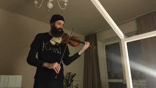 Kosta T 🎻 violin violinist скрипка music improvisation solo скрипач авангард avantgarde [upl. by Renrew]