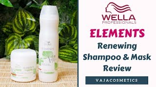 Wella Professional Elements Renewing Shampoo amp Mask Review [upl. by Archibald]