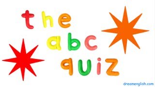 ABC Fun Kids Letter Quiz Letters A to G [upl. by Ioab734]