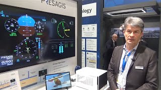 Primary Flight Display Demonstrator at Embedded World 2023  SYSGO [upl. by Hackney]