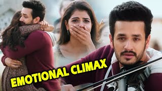 Akhil Akkineni And Kalyani Priyadarshan Emotional Love Climax Scene  Hello Movie telugumovies954 [upl. by Haidebez]