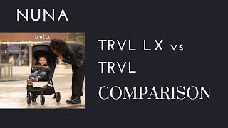 Nuna TRVL vs TRVL Lx Which Travel Stroller is Right for You  DestinationBabyKidscom [upl. by Eadahc]