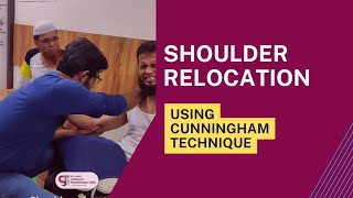 Shoulder Dislocation  Relocation Using Cunningham Technique  Without Surgery  Dr Sahil [upl. by Enenstein]