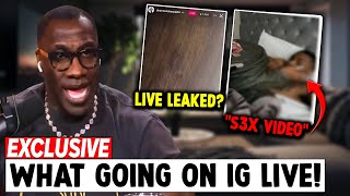 Shannon Sharpe EXPOSED IG Live Tape LEAKED Video  You Wont Believe What He Said [upl. by Rob]