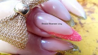 HOW TO  Change STILETTO nails into ALMOND Nails  SEE HOW [upl. by Hama]