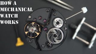 How a Mechanical Watch Works  Explained in 5 Minutes [upl. by Dustie]