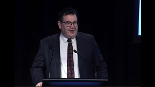 Hon Grant Robertson  GREG Conference Speech [upl. by Brunhilda636]