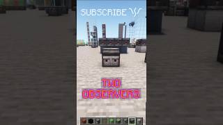 Make OBSERVER CLOCKS even FASTER with PISTONS  Redstone with PsiVolt minecraft redstone [upl. by Koehler]